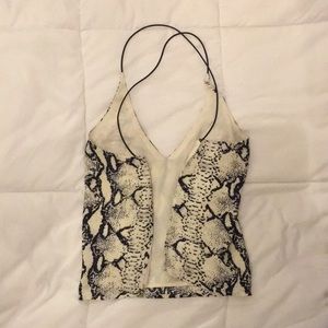 Tobi Tops - Reptile print Tobi Tank Tobi Tops - Reptile print Tobi Tank